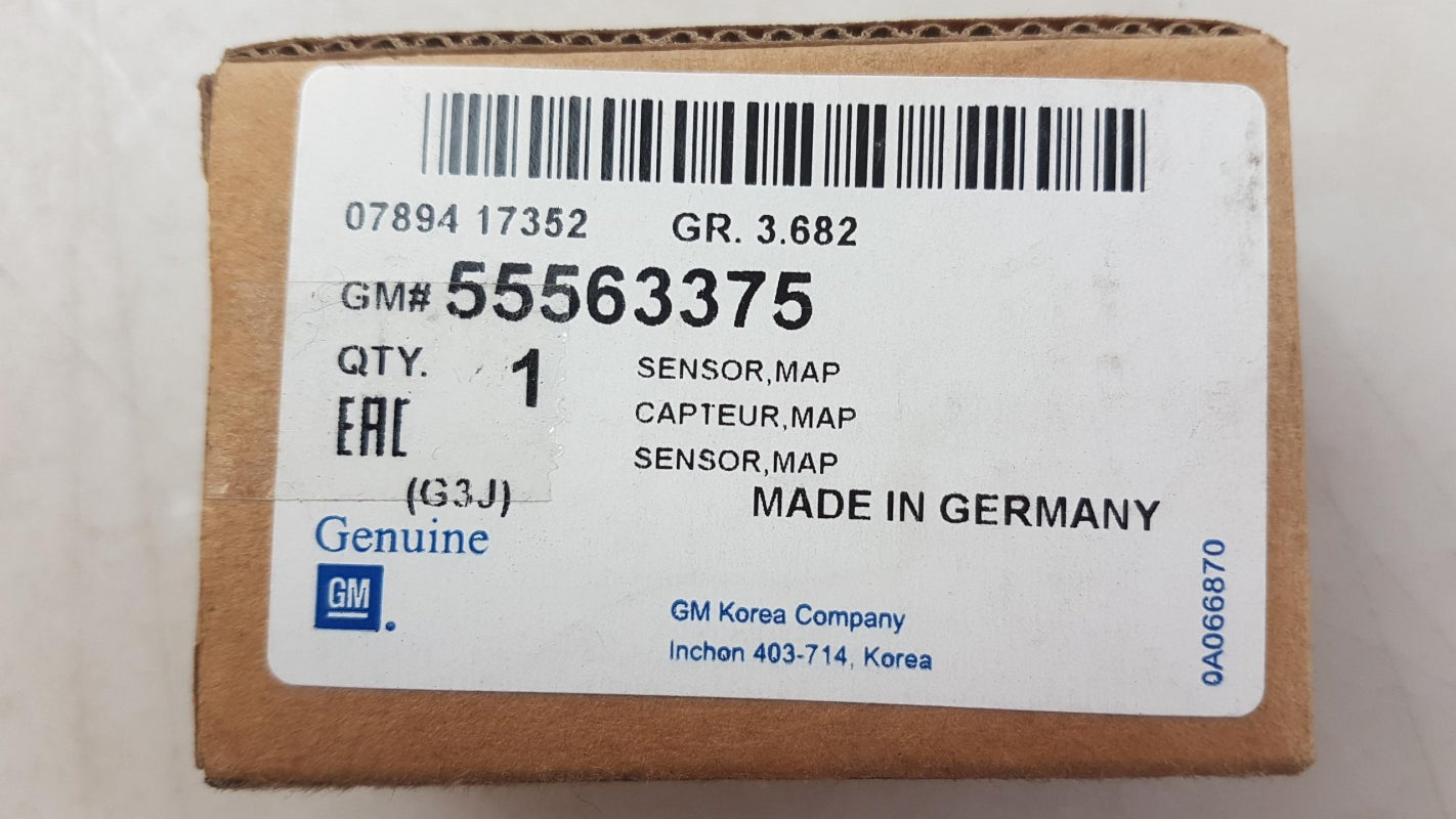 Original OPEL Astra-H '04-'14 Zafira-B '05-'15 Ladedrucksensor 55563375