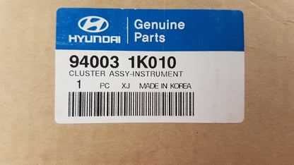 Original HYUNDAI iX20 Kombiinstrument Tachometer 940031K010