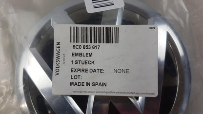 Original OE Volkswagen Emblem Logo 6C0853617