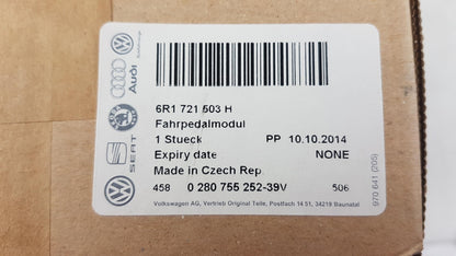 Original SEAT Toledo (2013-2015) Gaspedalstellungssensor 6R1721503H