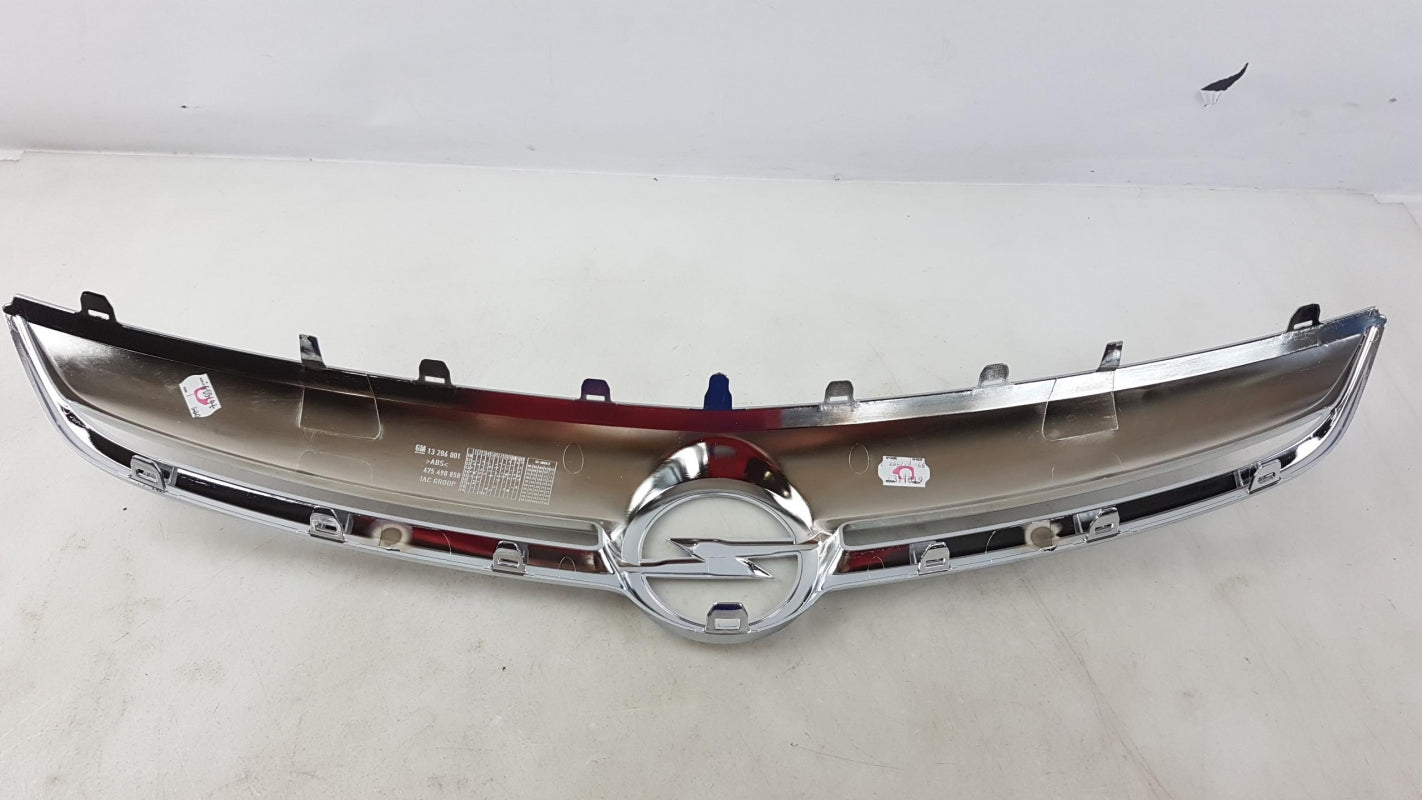 Original OPEL Corsa-D Kühlergrill Zierleiste Chrom 13286001