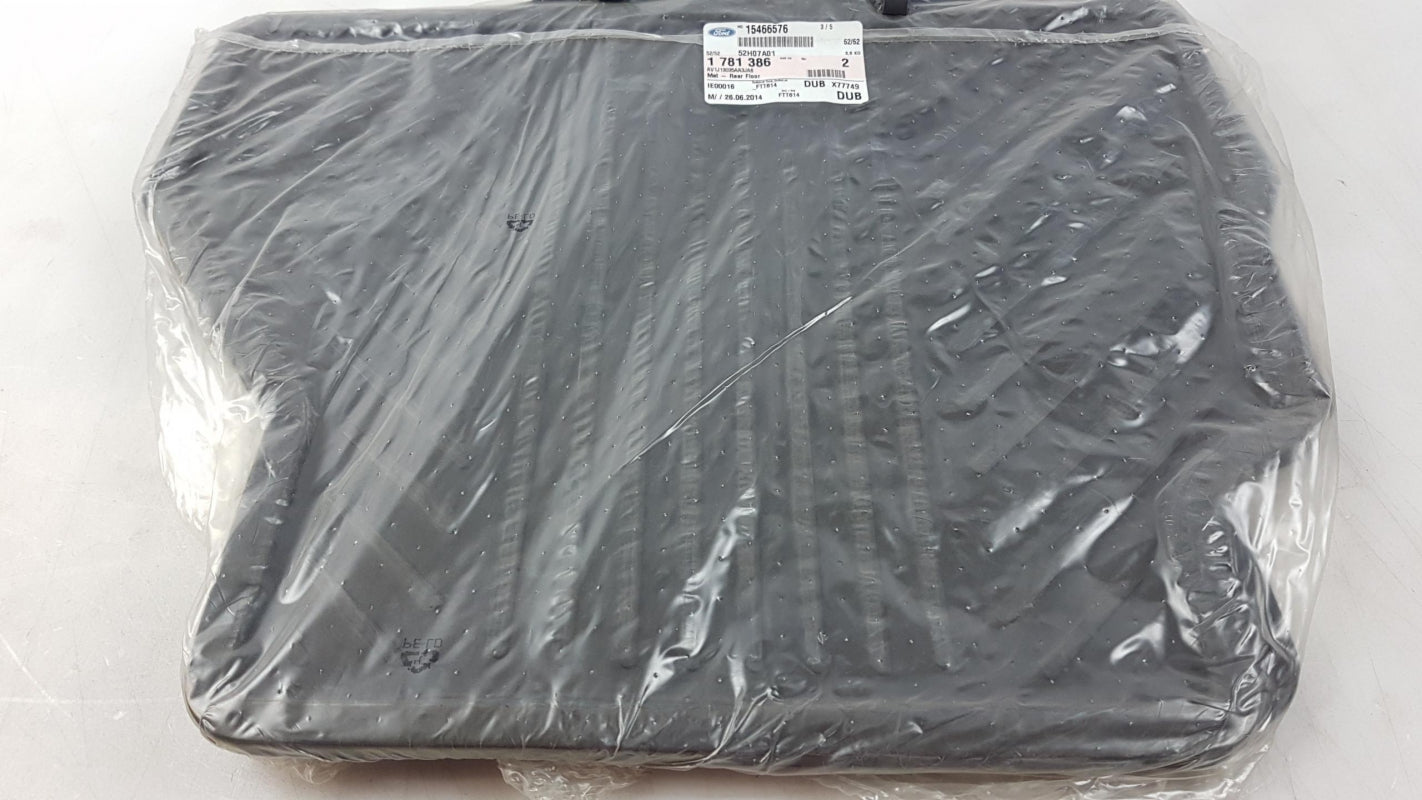Original FORD B-Max Fußmattensatz Gummi schwarz hinten 1781386