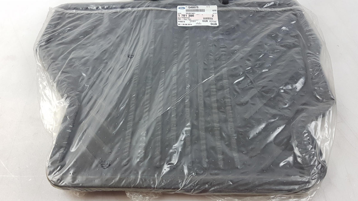 Original FORD B-Max Fußmattensatz Gummi schwarz hinten 1781386