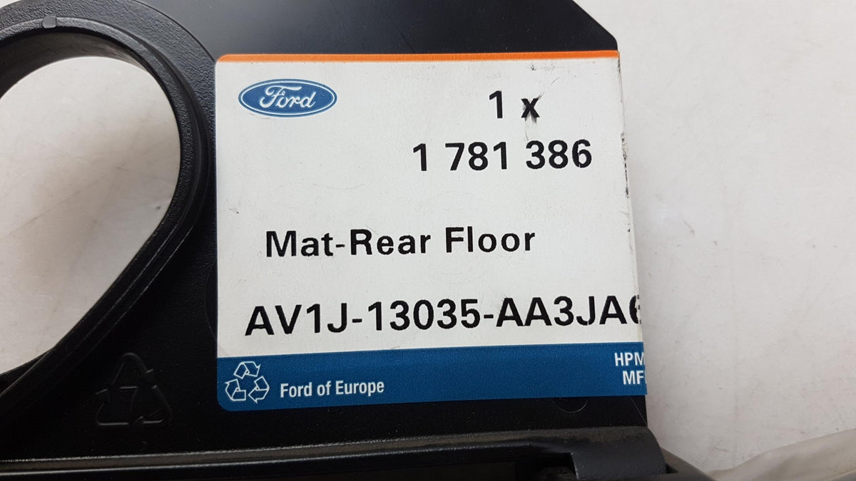 Original FORD B-Max Fußmattensatz Gummi schwarz hinten 1781386
