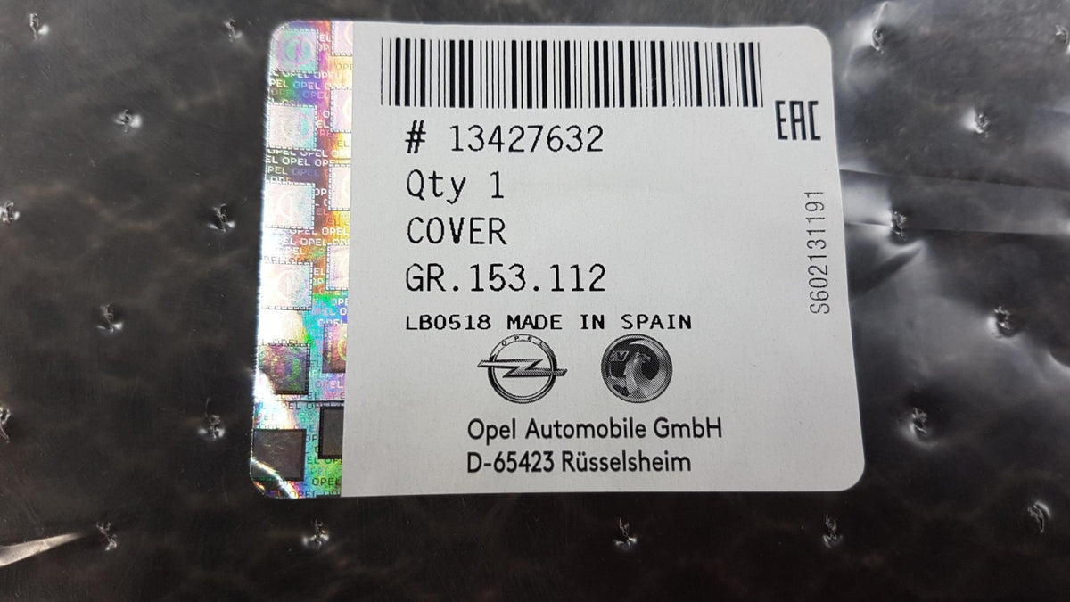 Original OPEL Corsa-E Hutablage Doppelter Laderaumboden 13427632