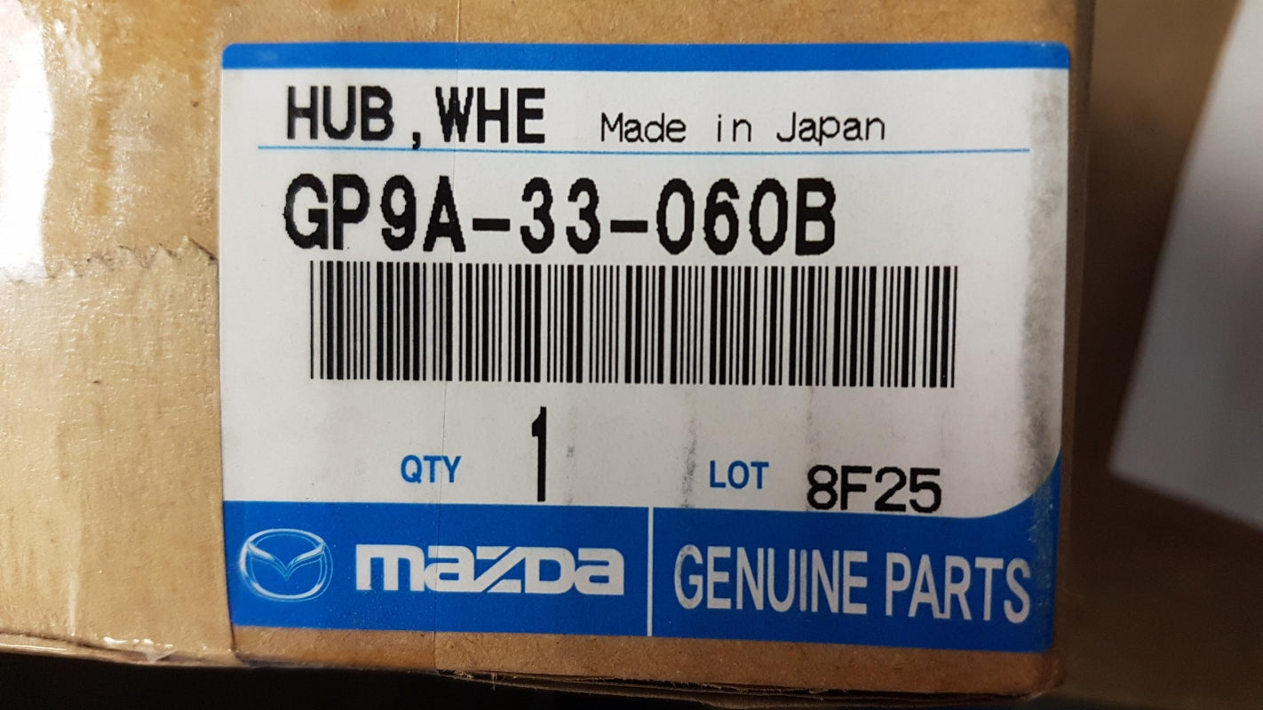 Original OE MAZDA Radnabe GP9A33060B