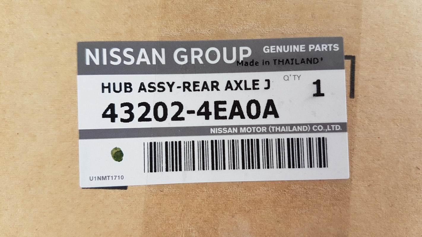 Original NISSAN Qashqai II 2013 > Radnabe Hinten 432024EA0A
