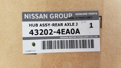 Original NISSAN Qashqai II 2013 > Radnabe Hinten 432024EA0A