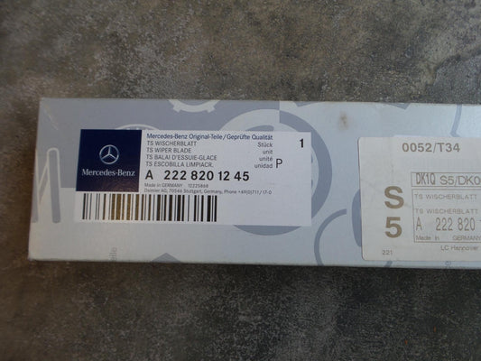 Original MERCEDES-BENZ W222 Scheibenwischerblätter Satz (2 stück) A2228201245