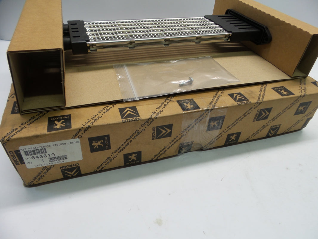 Original PEUGEOT Partner CITROEN Berlingo C4 Innenraumheizung Widerstand 643619