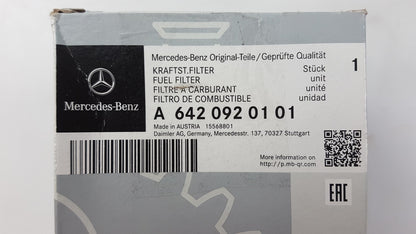 Original MERCEDES-BENZ Vito W639 Sprinter W906 Kraftstofffilter A6420920101