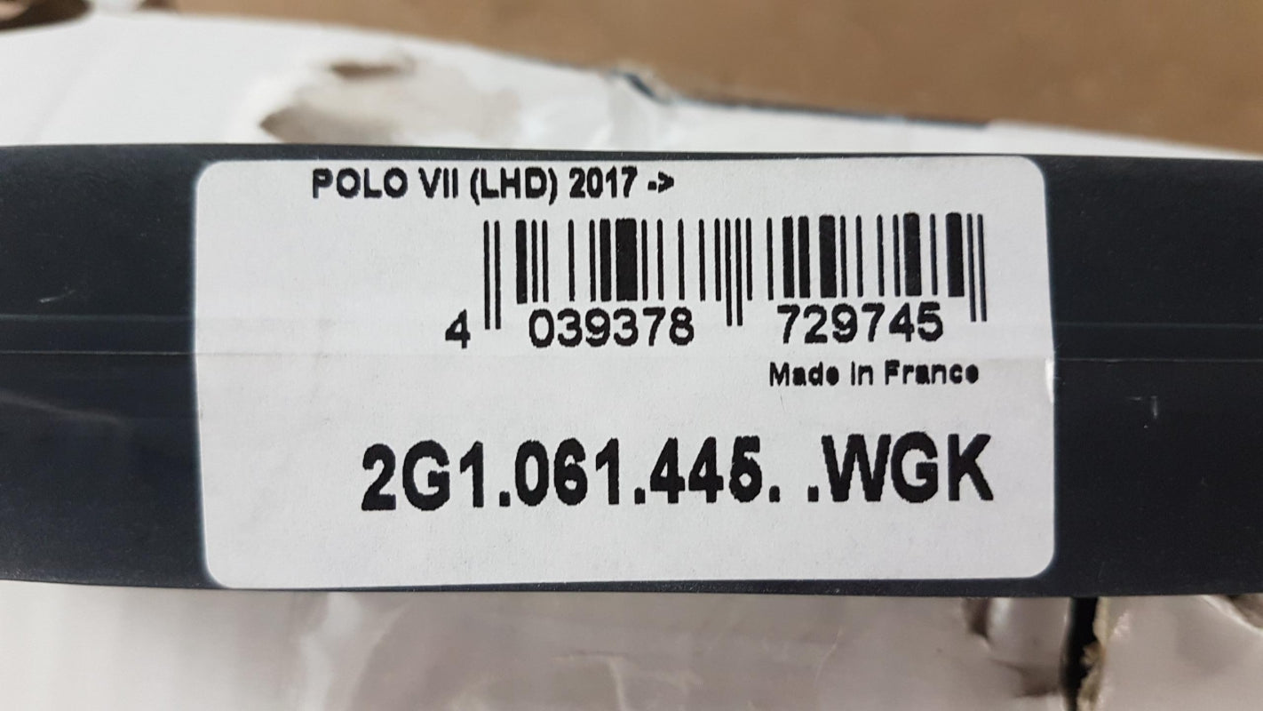 Original OE Volkswagen Fußmattensatz 2G1061445WGK