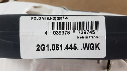 Original OE Volkswagen Fußmattensatz 2G1061445WGK