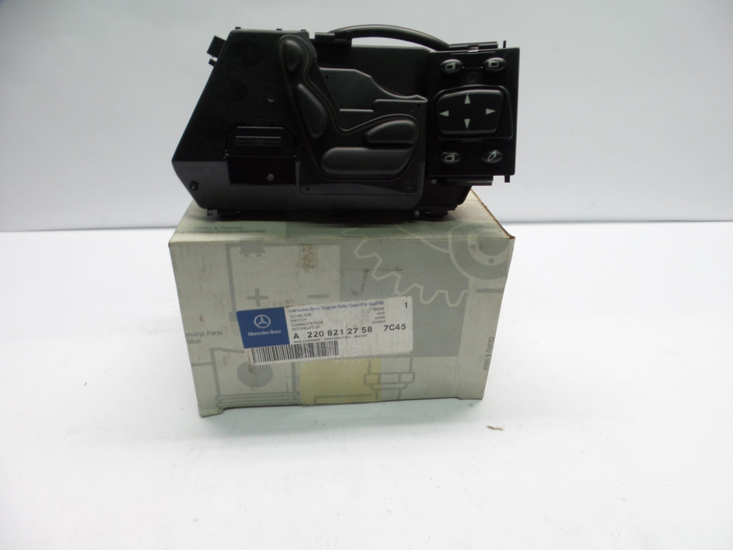 Original MERCEDES-BENZ W220 Sitzverstellung Steuerung vorn links A22082127587C45