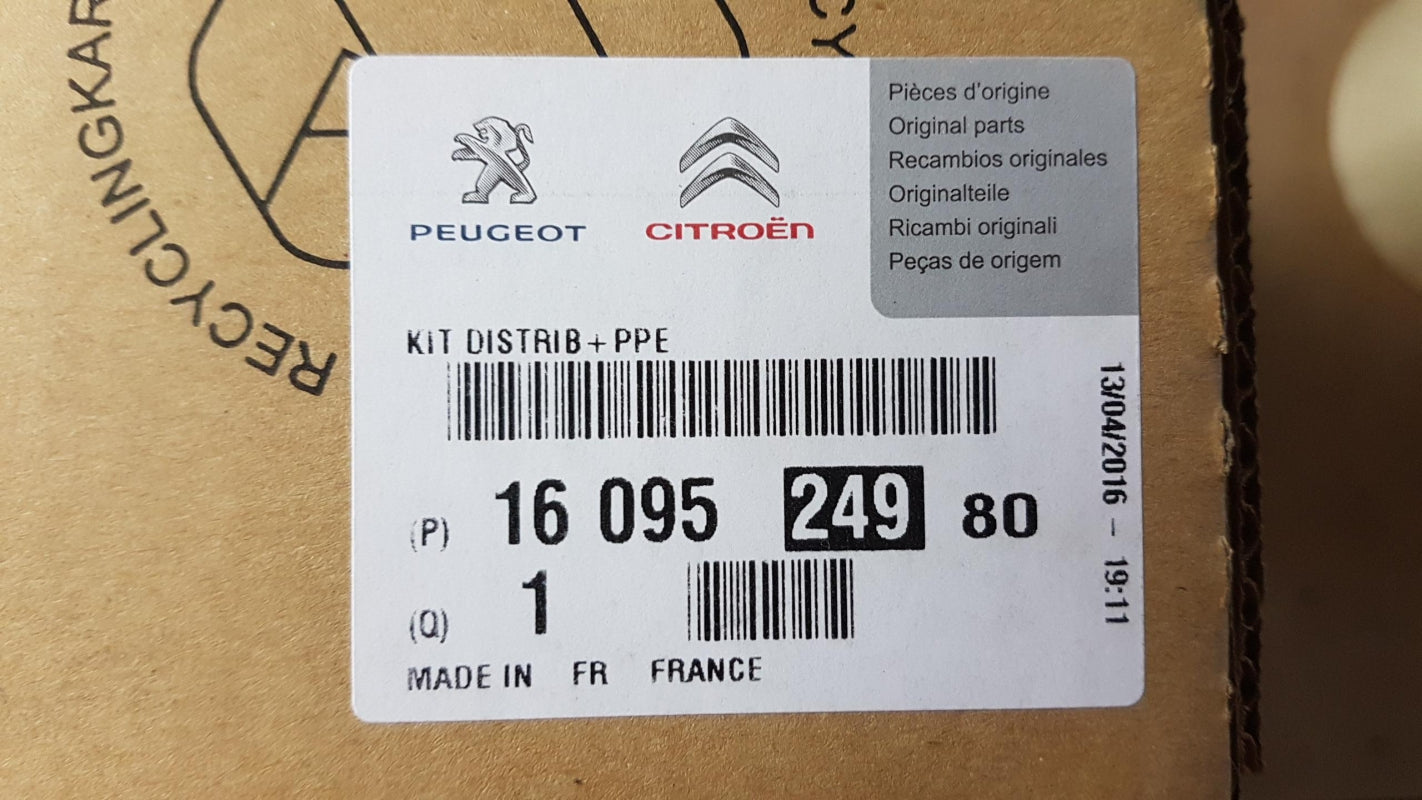 Original OE Peugeot Zahnriemensatz 1609524980