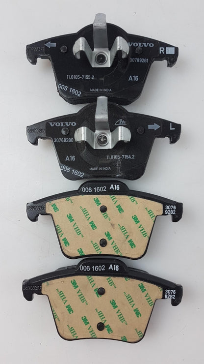 Original VOLVO XC90 '02-'14 Bremsbeläge Bremsklötze hinten 30793093