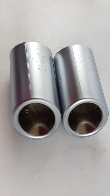 Original AUDI A4 A5 A6 Q5 2x tailpipe trim exhaust trims sport 8K0071761D 