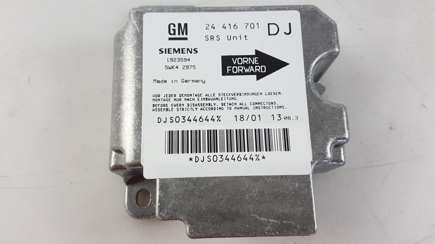 Original OE OPEL Airbag Steuergerät 9195782