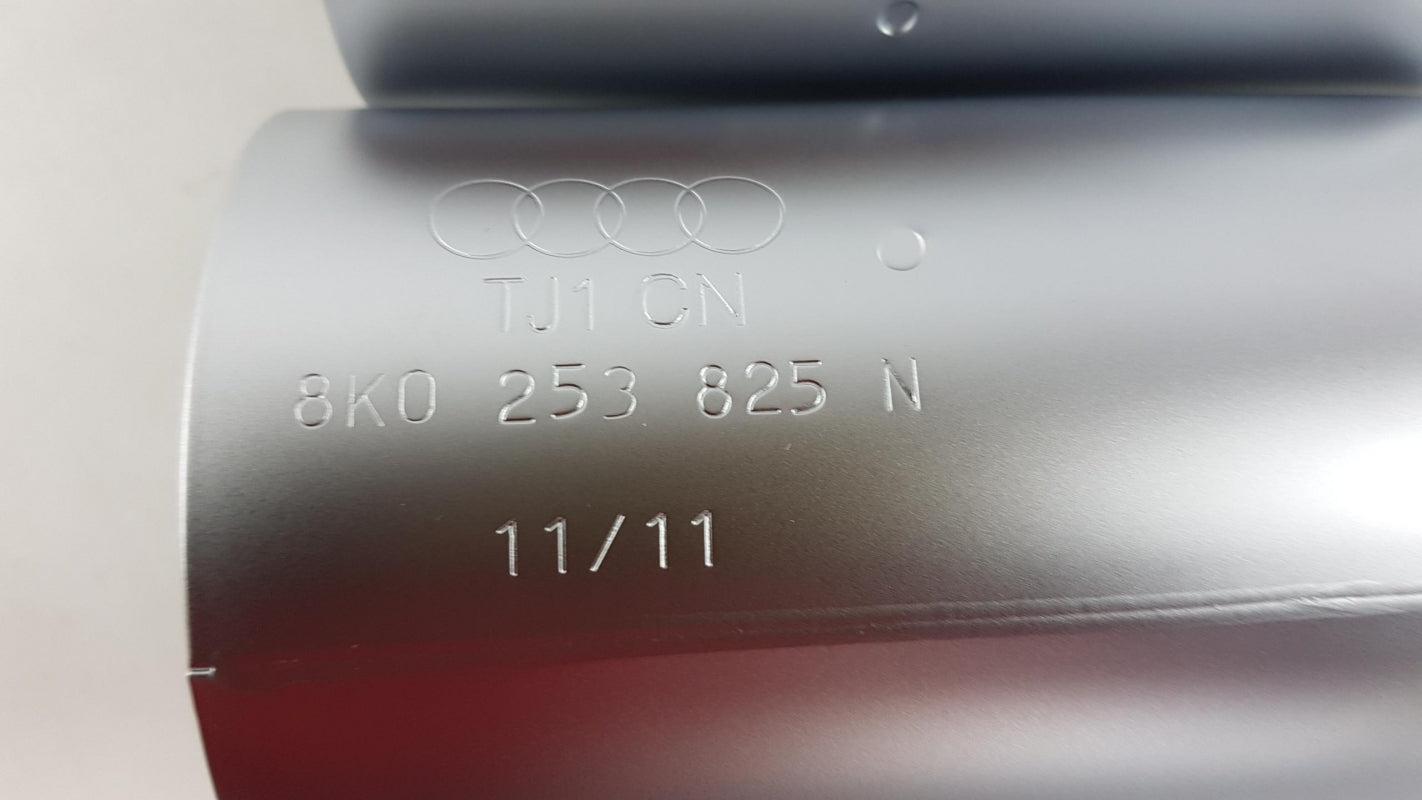 Original AUDI A4 A5 A6 Q5 2x Endrohrblende Auspuffblenden Sport 8K0071761D