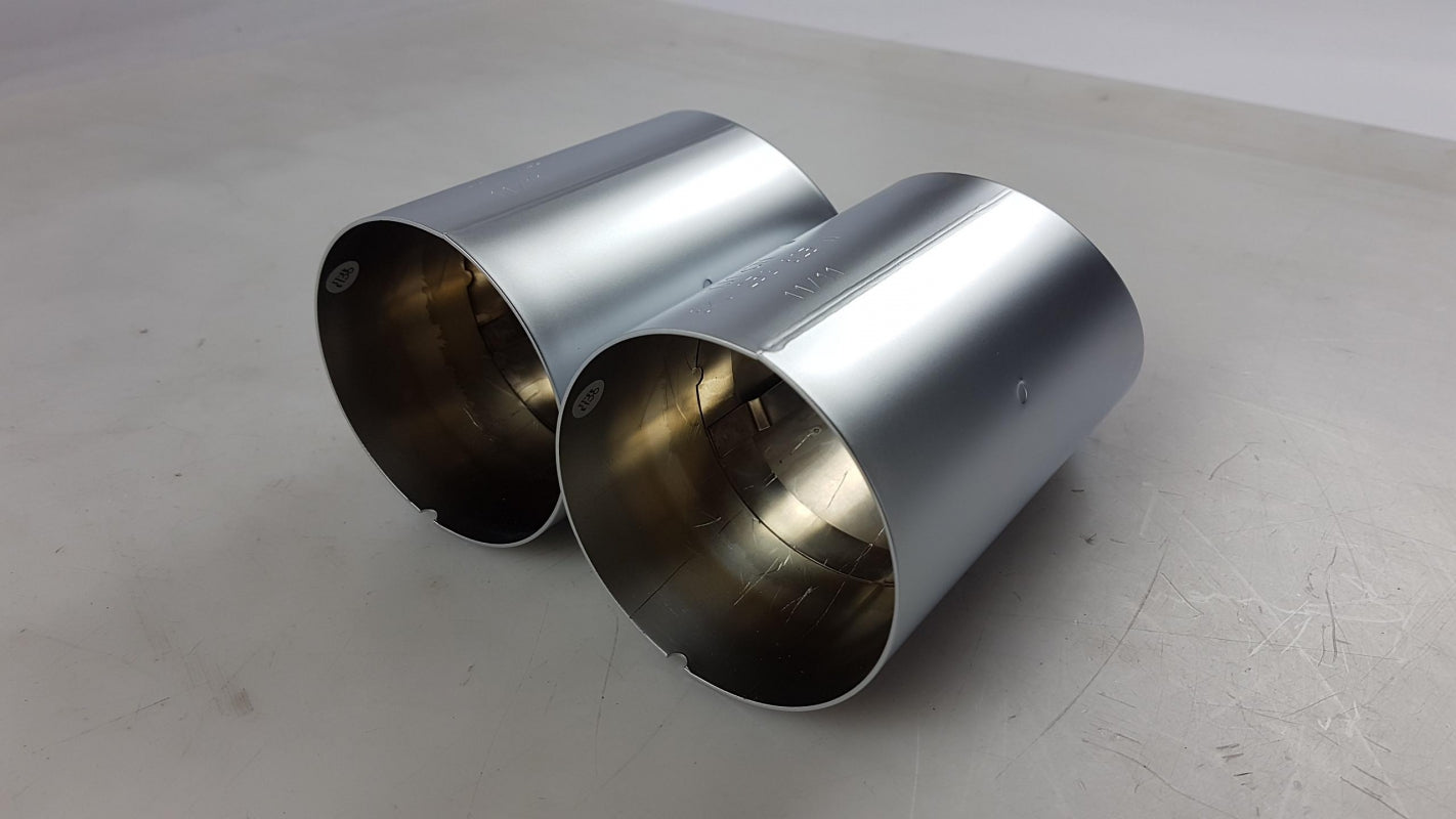 Original AUDI A4 A5 A6 Q5 2x Endrohrblende Auspuffblenden Sport 8K0071761D