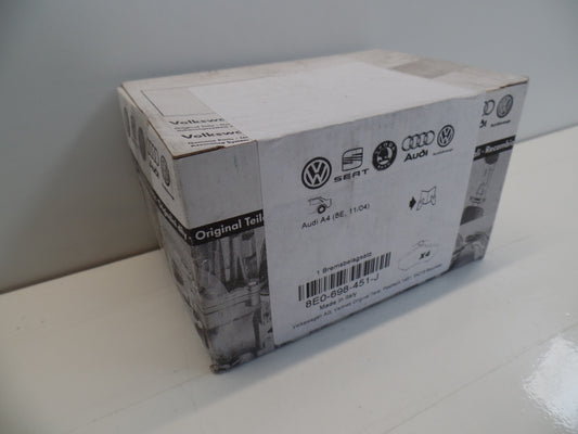 Original AUDI A4 SEAT Exeo Bremsbeläge Bremsklötze hinten 288X12mm 8E0698451J