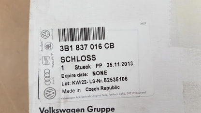 Original VW Polo (02-10) SKODA Fabia (00-08) Türschloß Vorne Rechts 3B1837016CB