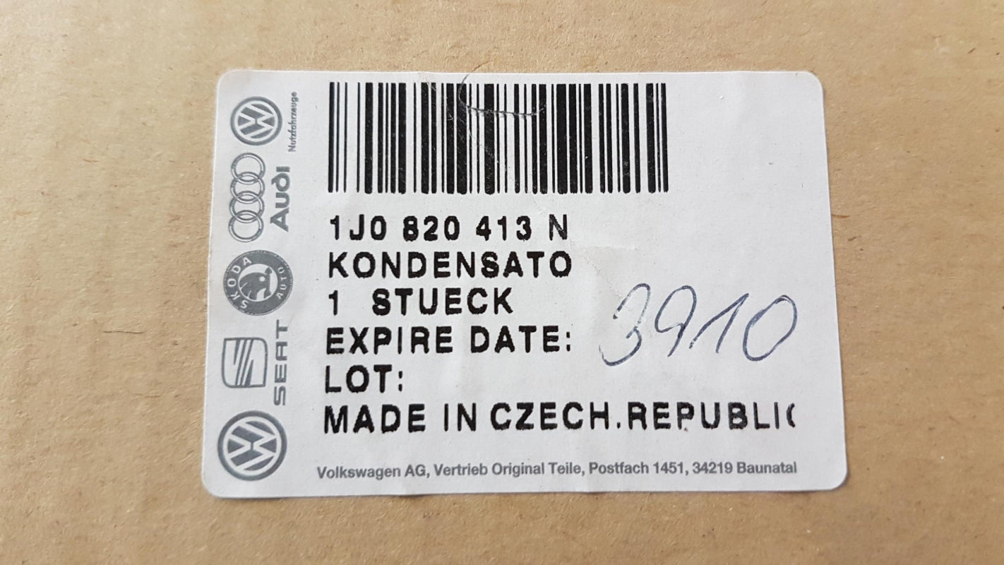 Original OE Volkswagen Klimakondensator 1J0820413N