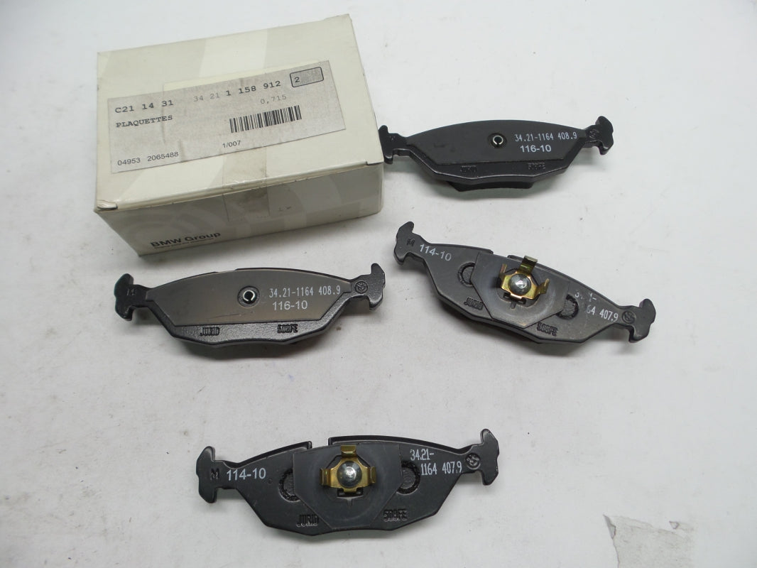 Original BMW 3er E30 Bremsbeläge asbestfrei hinten 34211158912