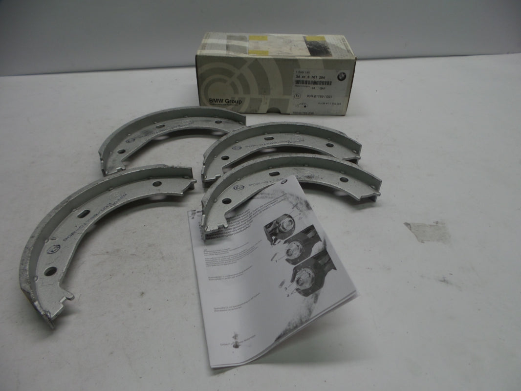 Original BMW 3er 5er 7er Feststellbremse Bremsbacken Satz asbestfrei 34416761294