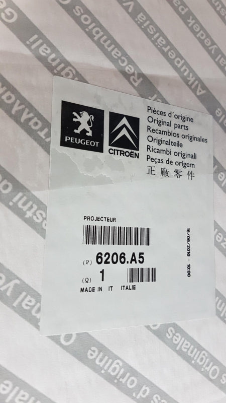 Original PEUGEOT Boxer III CITROEN Jumper III Hauptscheinwerfer Rechts 6206A5