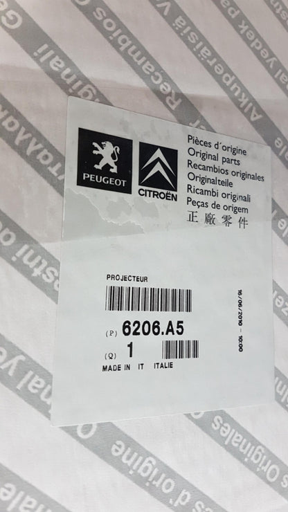 Original PEUGEOT Boxer III CITROEN Jumper III Hauptscheinwerfer Rechts 6206A5