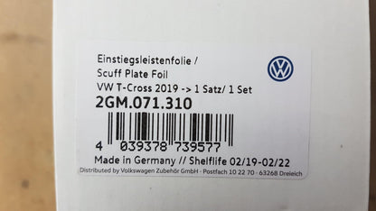 Original OE Volkswagen Dekorfolie 2GM071310