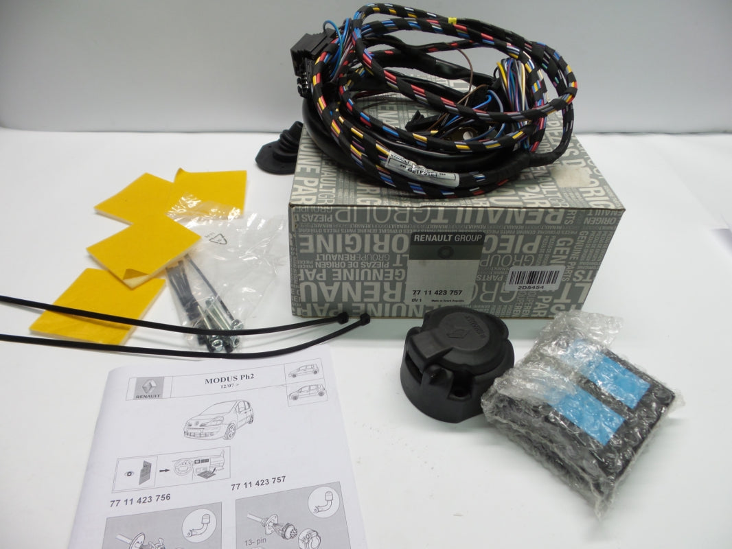 Original OE RENAULT Anhängerkupplung Elektrosatz 7711423757