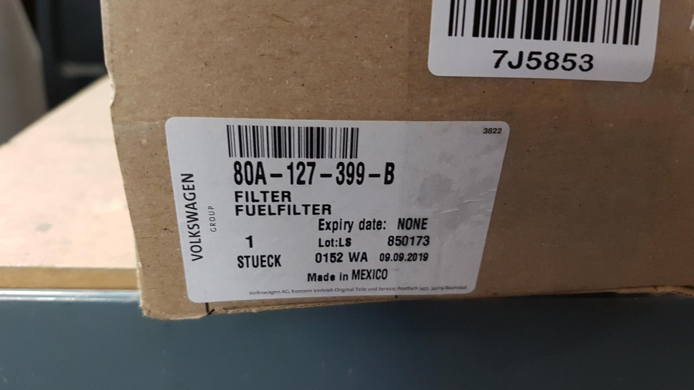Original AUDI Q5 (FYB) 2.0 TDI 3.0 TDIKraftstofffilter 80A127399B