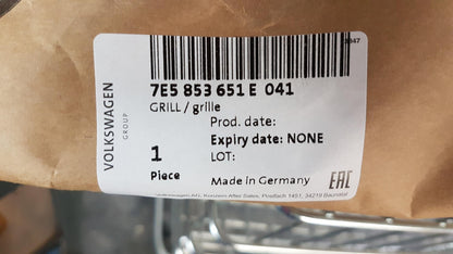 Original VW Transporter T6 2016-2019 Kühlergitter Schwarz 7E5853651E041