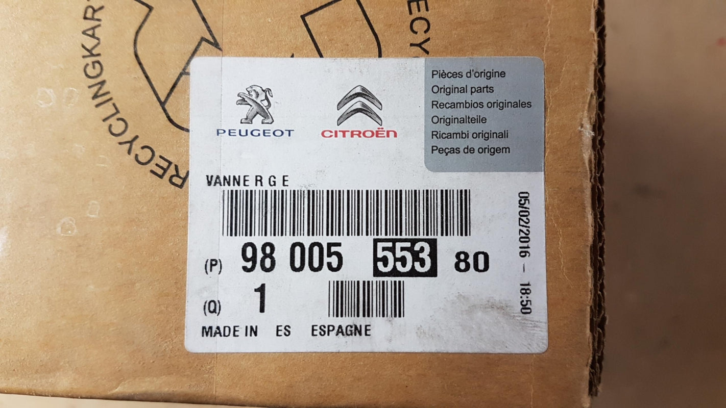 Original PEUGEOT Boxer CITROEN Jumper 2011-2020 AGR-Ventil 9800555380