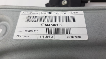 Original VW Touran I '03-'15 Fensterheber ohne Motor vorne links 1T1837461B