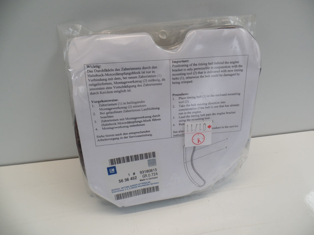 Original OE OPEL Zahnriemen 93180815