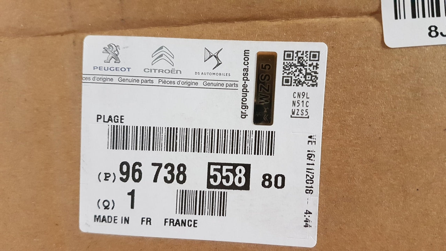 Original OE Peugeot Kühlergrill Halter 9673855880