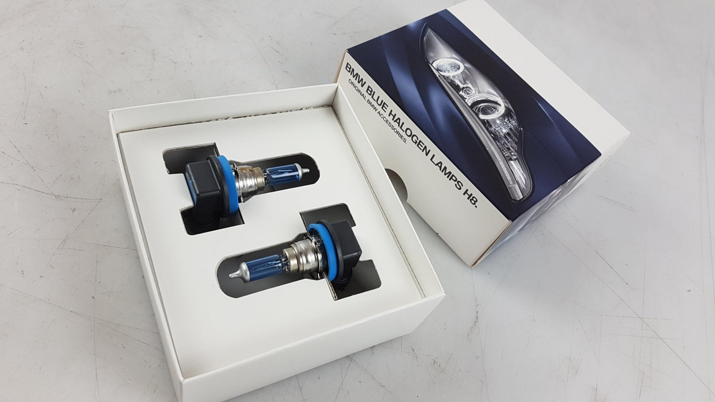 Original BMW 1er 2er 3er 4er 5er 6er 7er X6 2x Blue-Halogenlampen H8 63112359505
