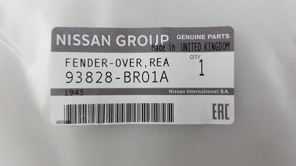 Original NISSAN Qashqai '07-'13 Kotflügel Zierleiste Hinten Rechts 93828BR01A
