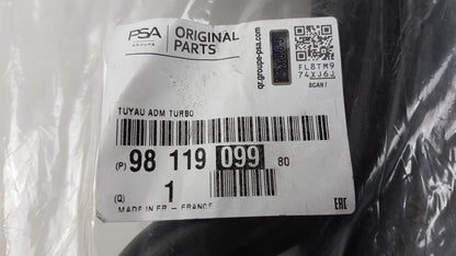 Original CITROEN C4 II PEUGEOT 208 I 308 I II Ladeluftschlauch 1.6THP 9811909980