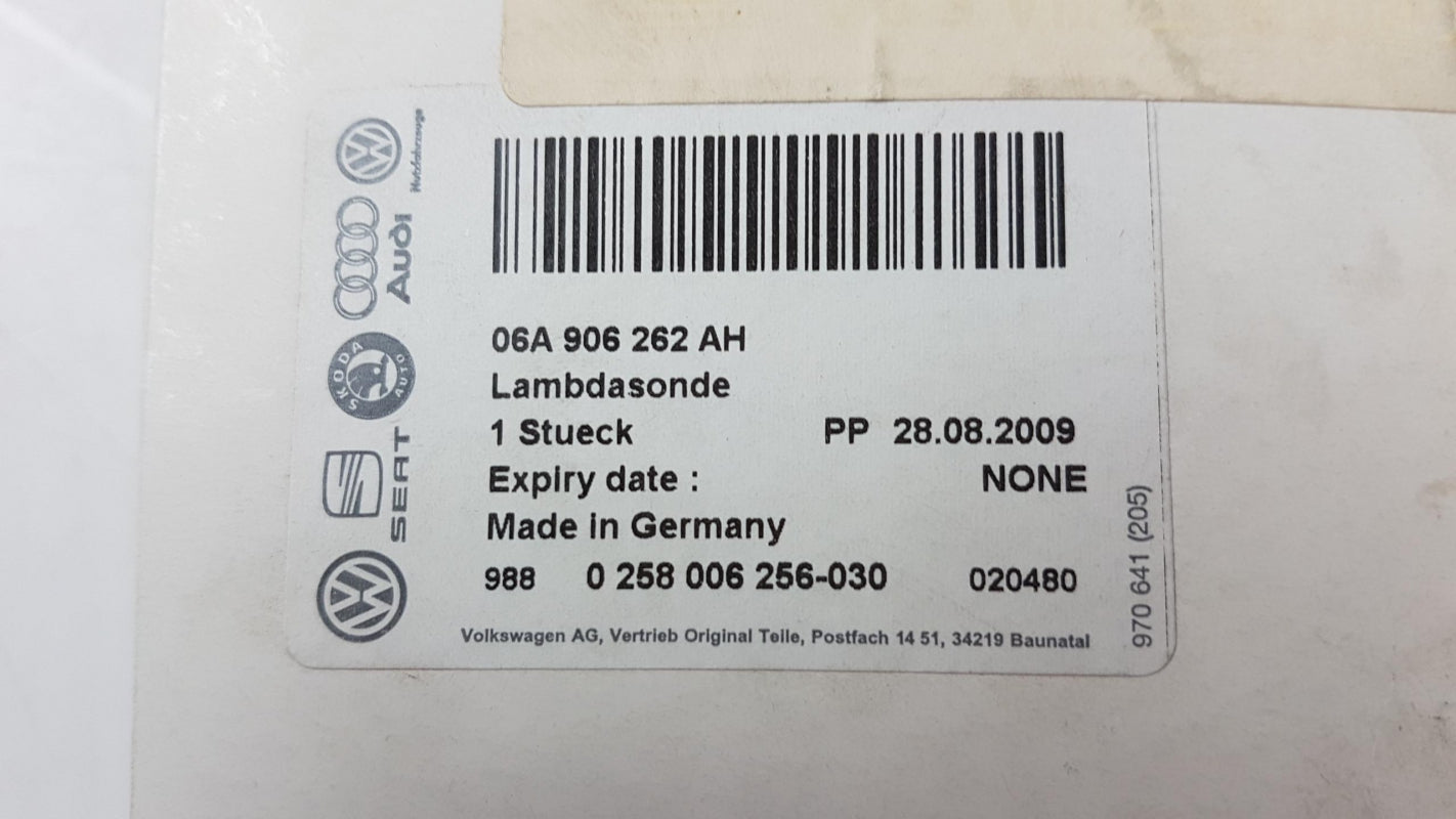 Original OE Volkswagen Lambdasonde 06A906262AH