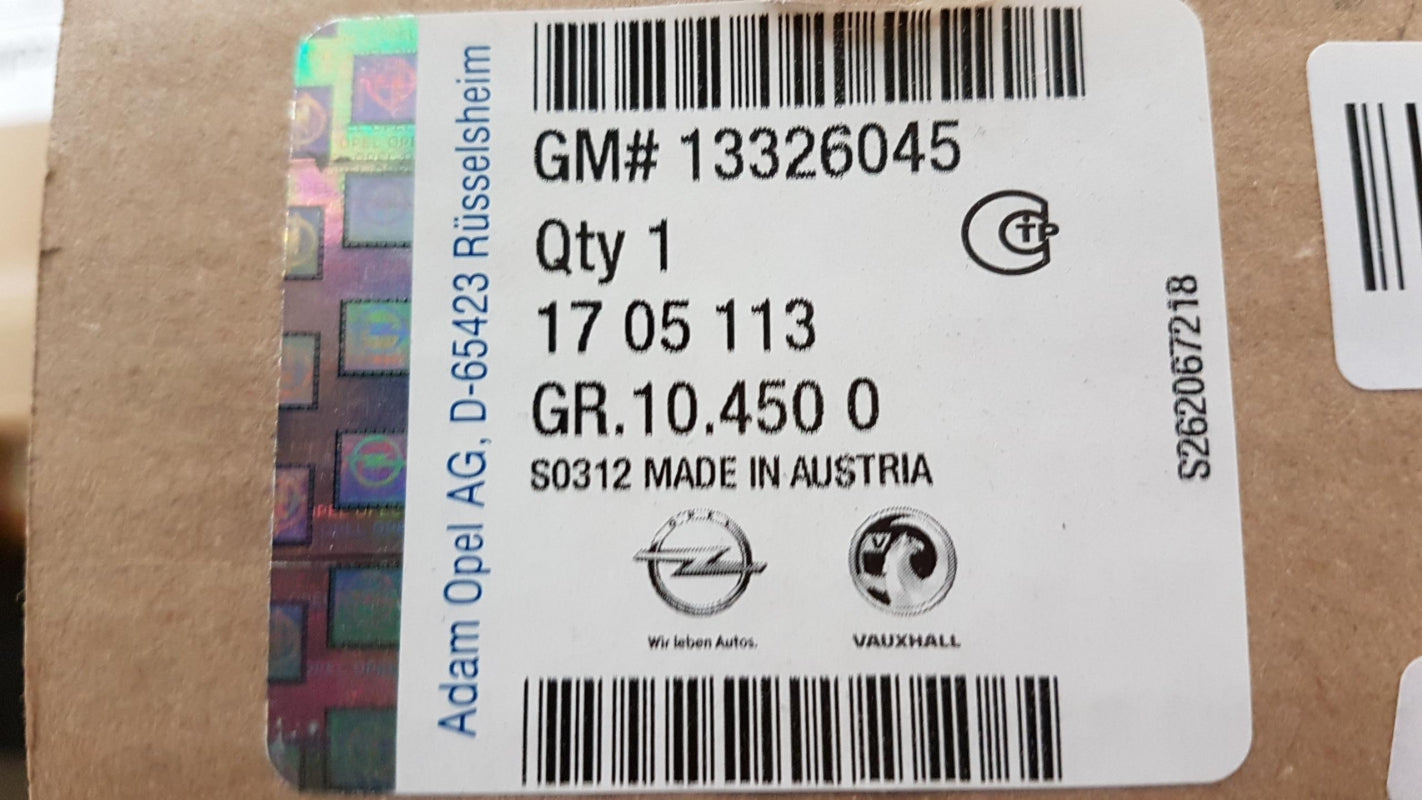 Original OE OPEL Türzierleisten Satz 13326045
