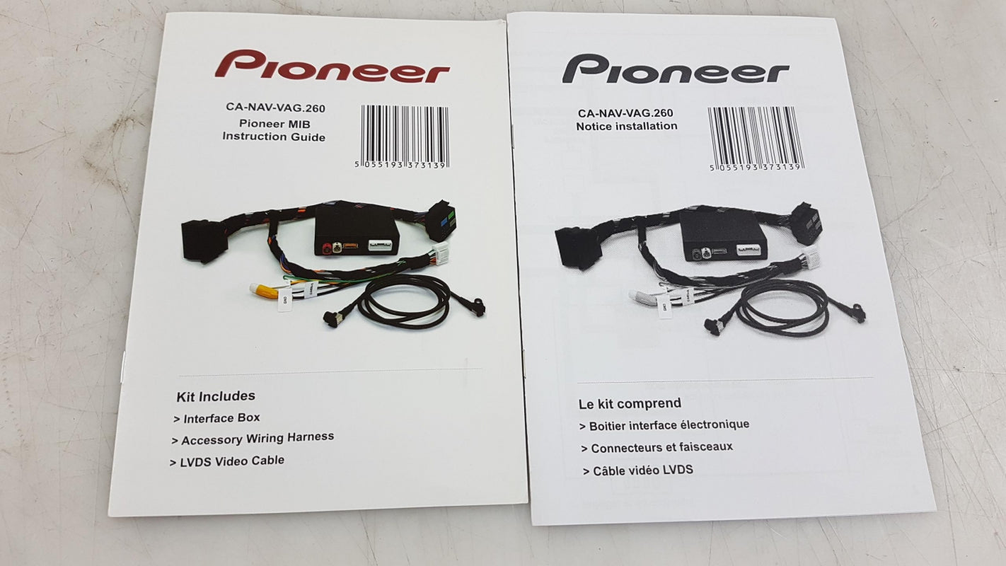 PIONEER für VW Golf 7 Passat Radioadapter Kit für AVIC-F260 CANAVVAG260
