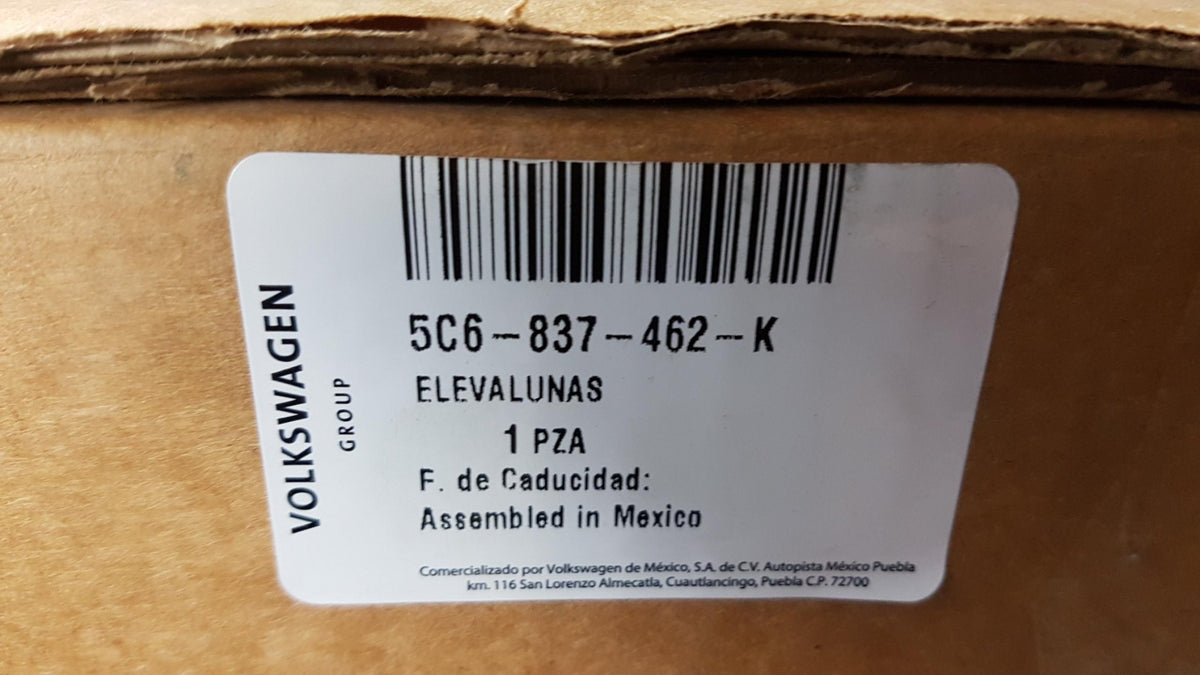 Original VW Jetta IV Fensterheber vorne rechts 5C6837462K