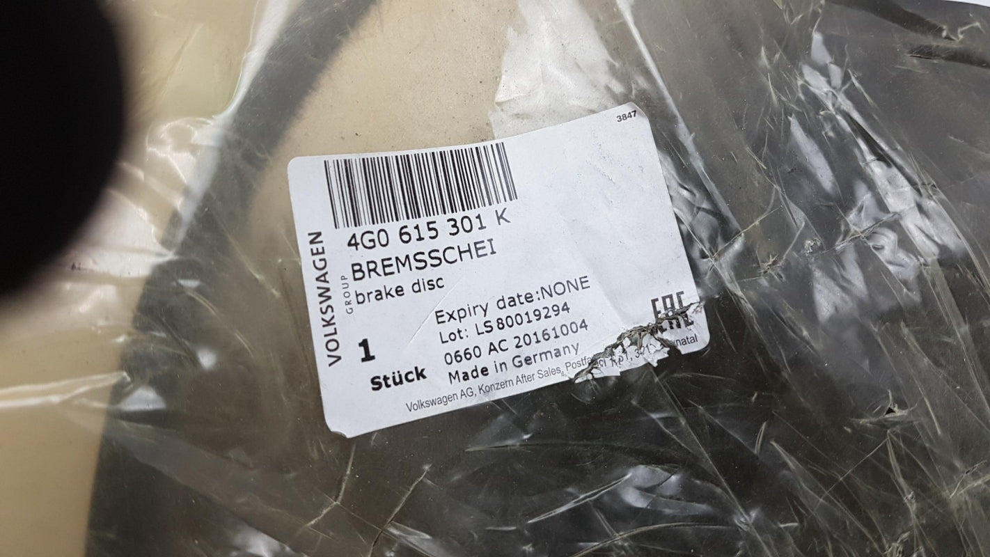 Original AUDI A6 A7 A 1x Bremsscheibe 356x34 belüftet Vorne 4G0615301K