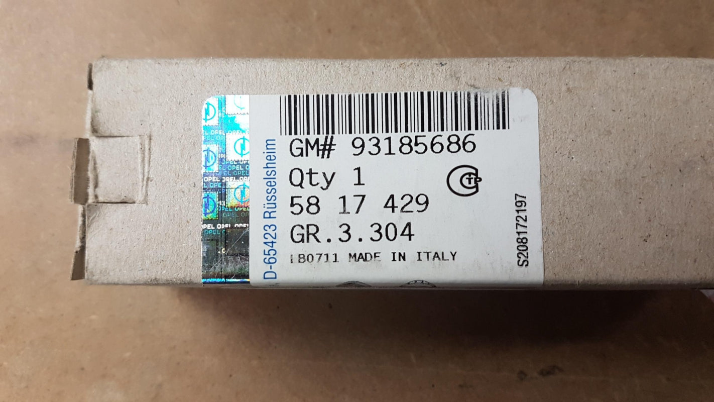 Original OE OPEL Injektor 93185686