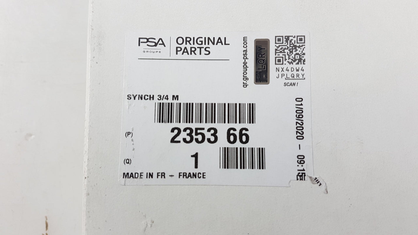 Original PEUGEOT 407 508 CITROEN C6 C8 Schaltgetriebe Synchronizer 235366