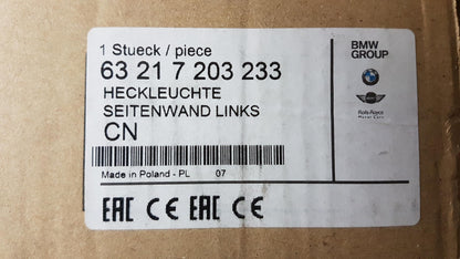 Original OE BMW Heckleuchte 63217203233